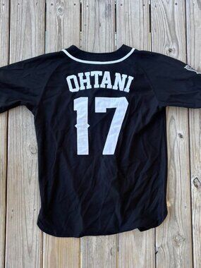 Headgear Classics Los Angeles Shohei Ohtani Jersey Black Medium